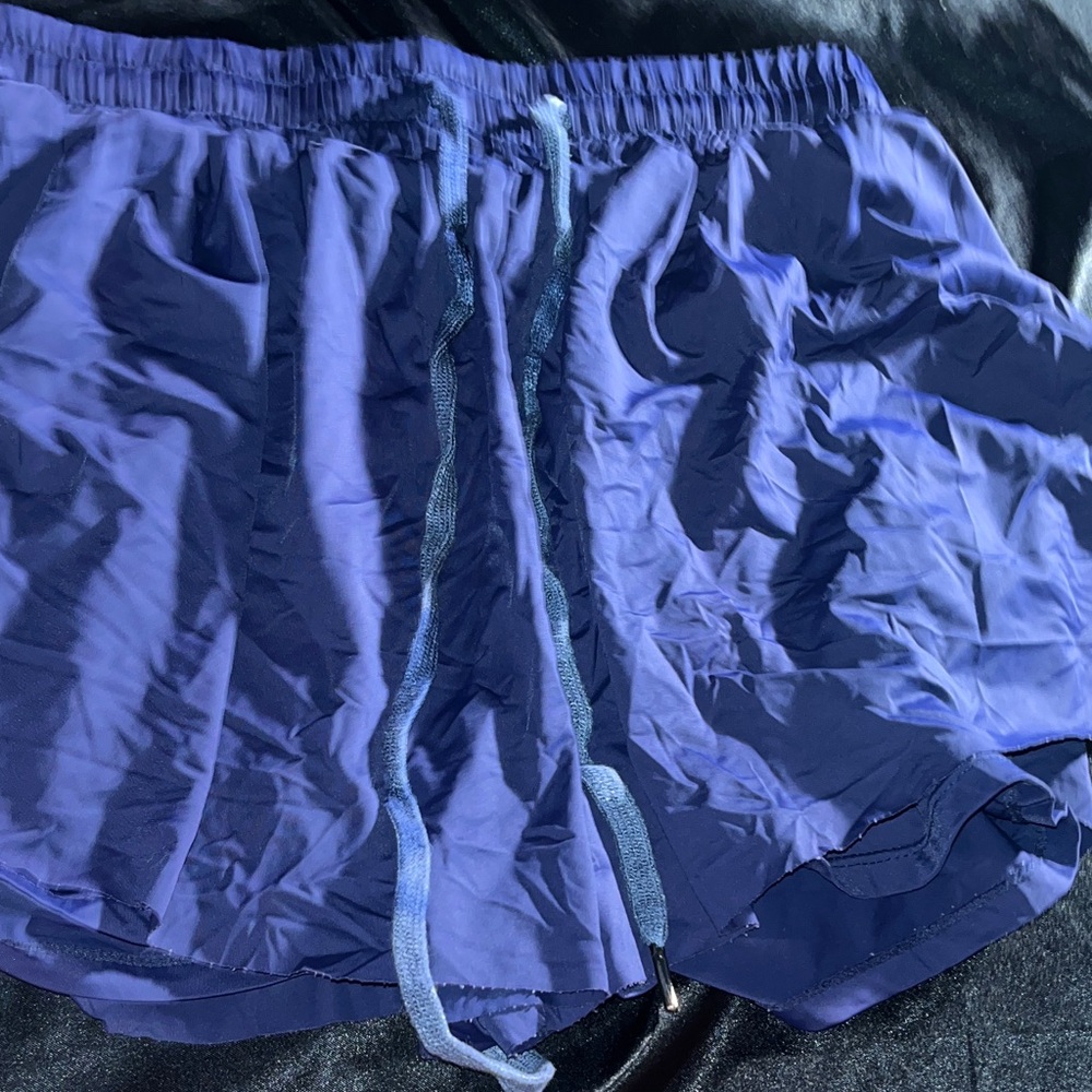 Women's Athletic Shorts in Blue